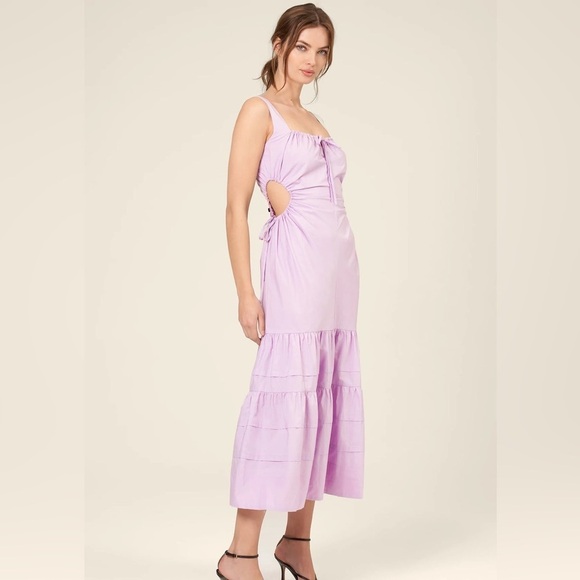 NICHOLAS Betty Cutout Midi Dress - Picture 2 of 14